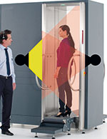 P2000 X-ray scanner.